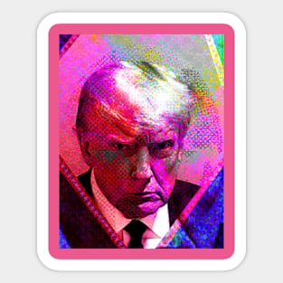 Donald Trump Mugshot Sticker